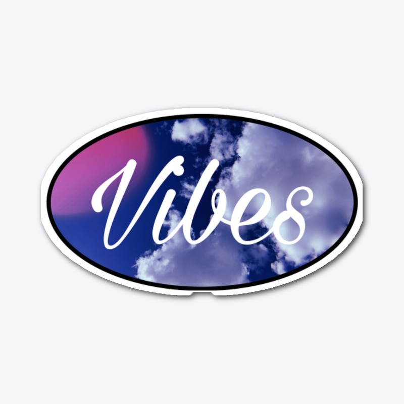 Sky Vibes Die Cut Sticker 