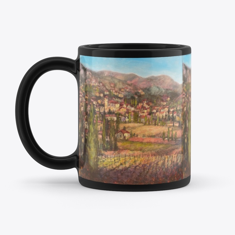 Valley Painting Landscape
