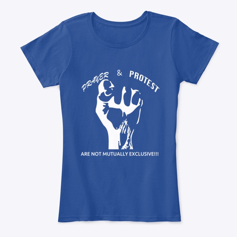 Pray & Protest (W Fist)