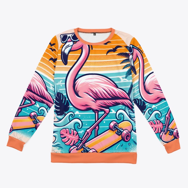Retro Flamingo Ride