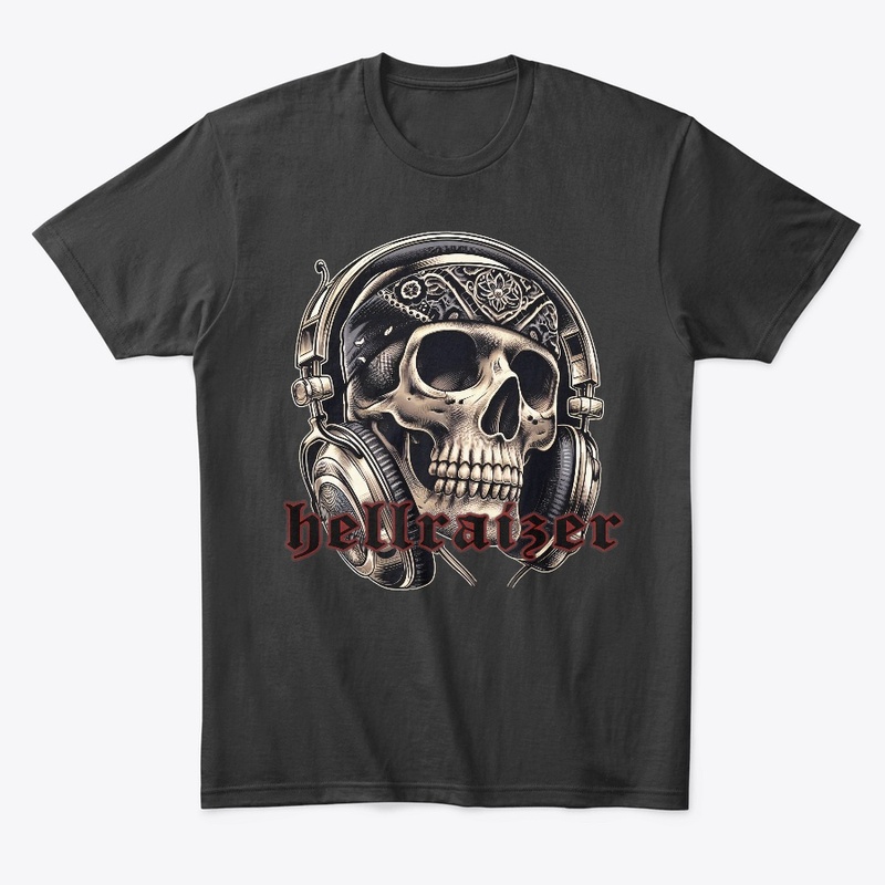 HellRaizer Skull and Headphones