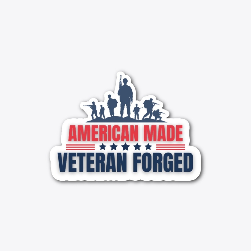 🇺🇸 American Made, Veteran Forged Tee