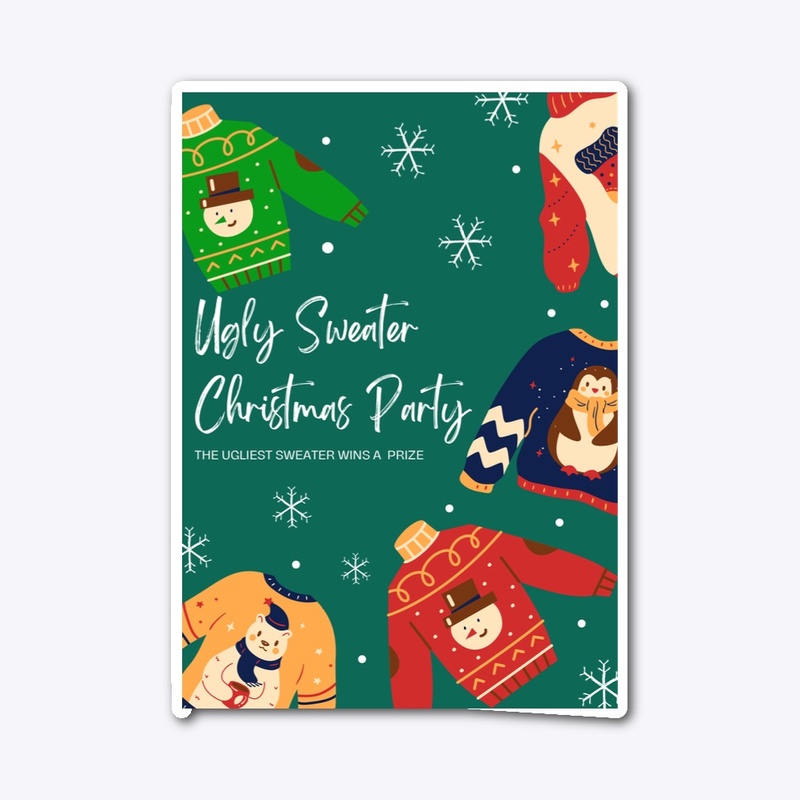 Ugly sweater Christmas party 