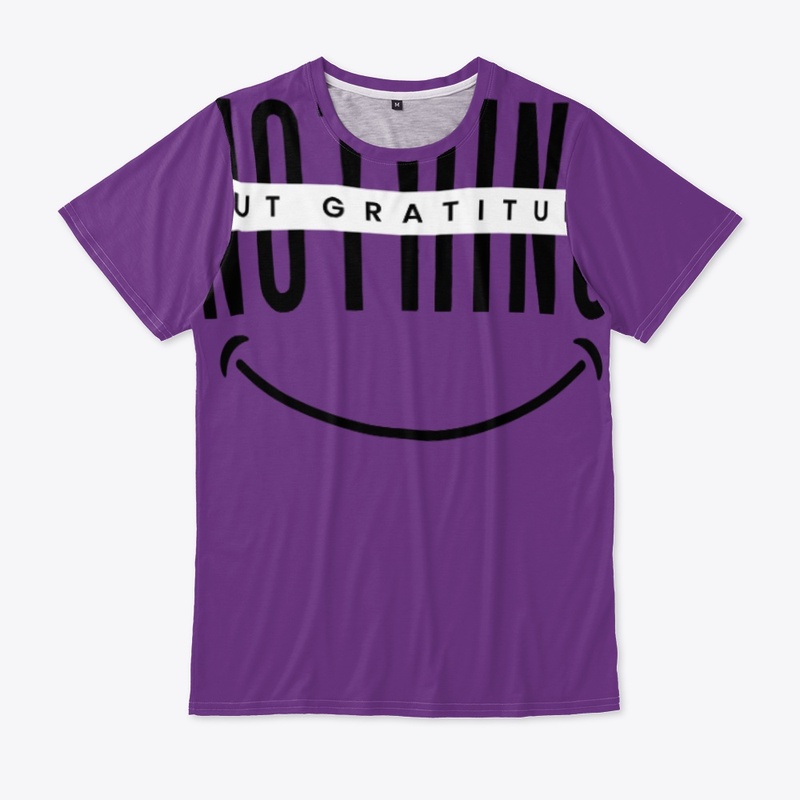 Nothing But Gratitude - Black Font