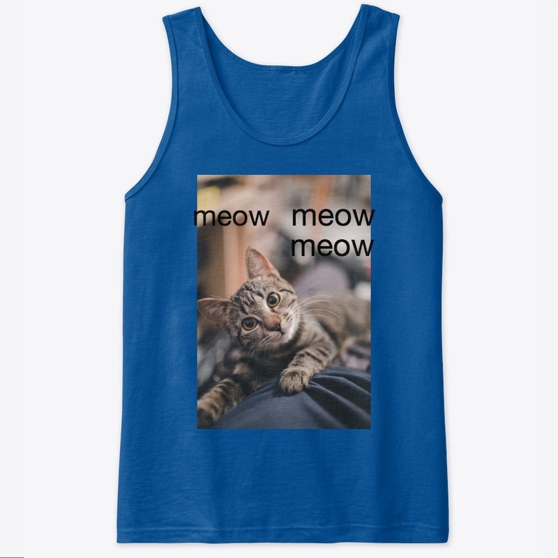 Meowing cat