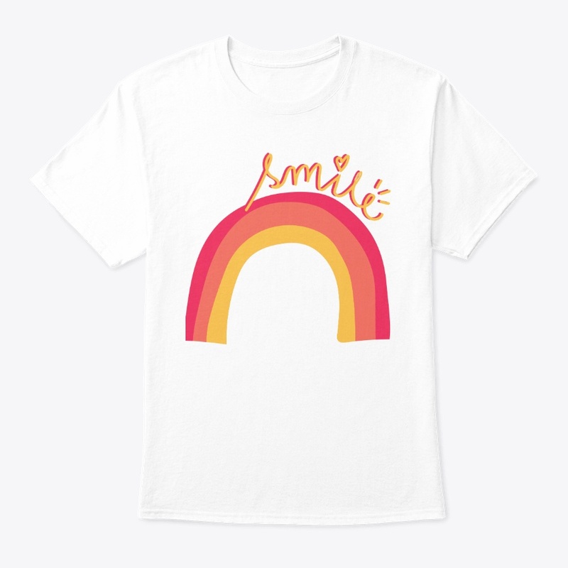 Smile t-shirt, phrase t-shirt