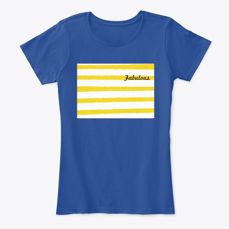 FABULOUS with yellow stripe