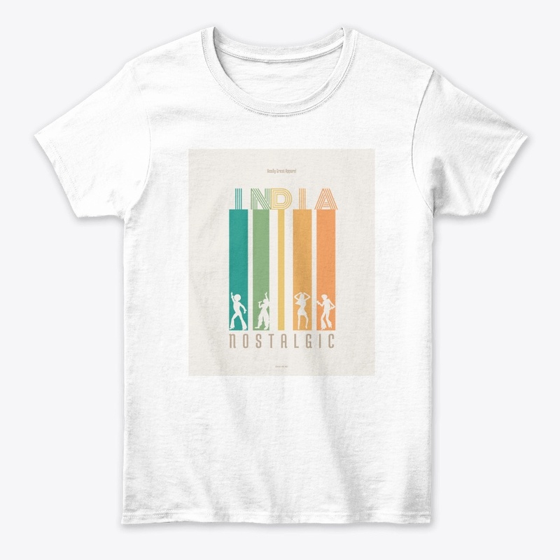India Name Line Graphics t shirt