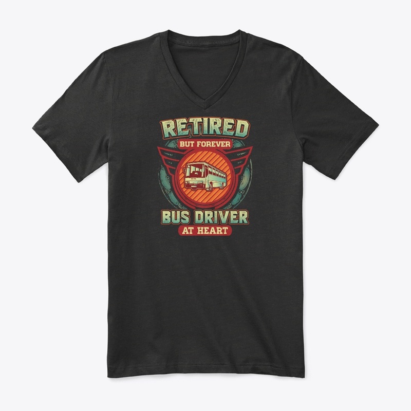 Bus Driver At Heart Hoodie 