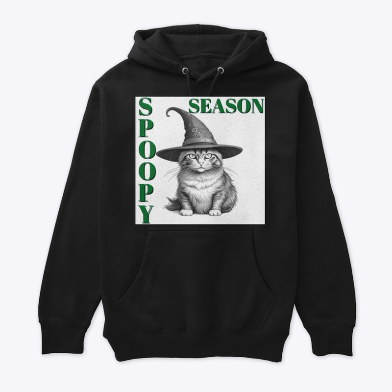 Spoopy Season Cat Witch