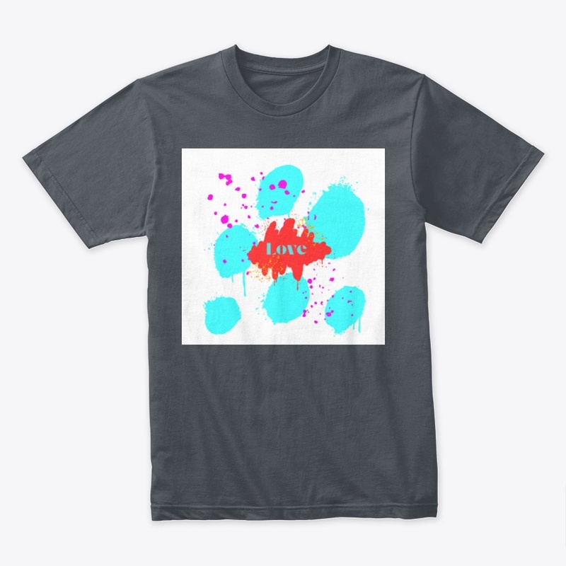 Love logo design t-shirt 