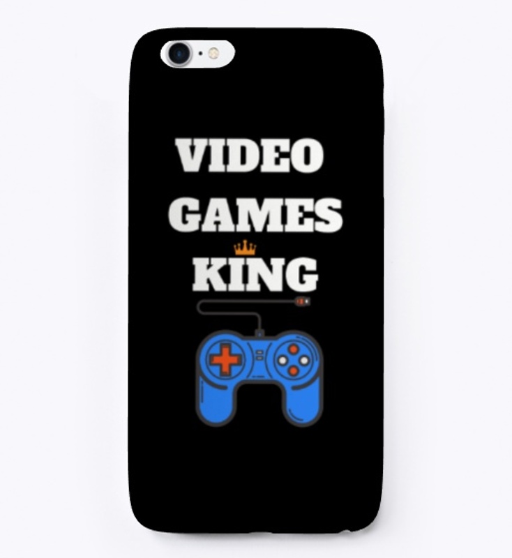 video games king tshirt