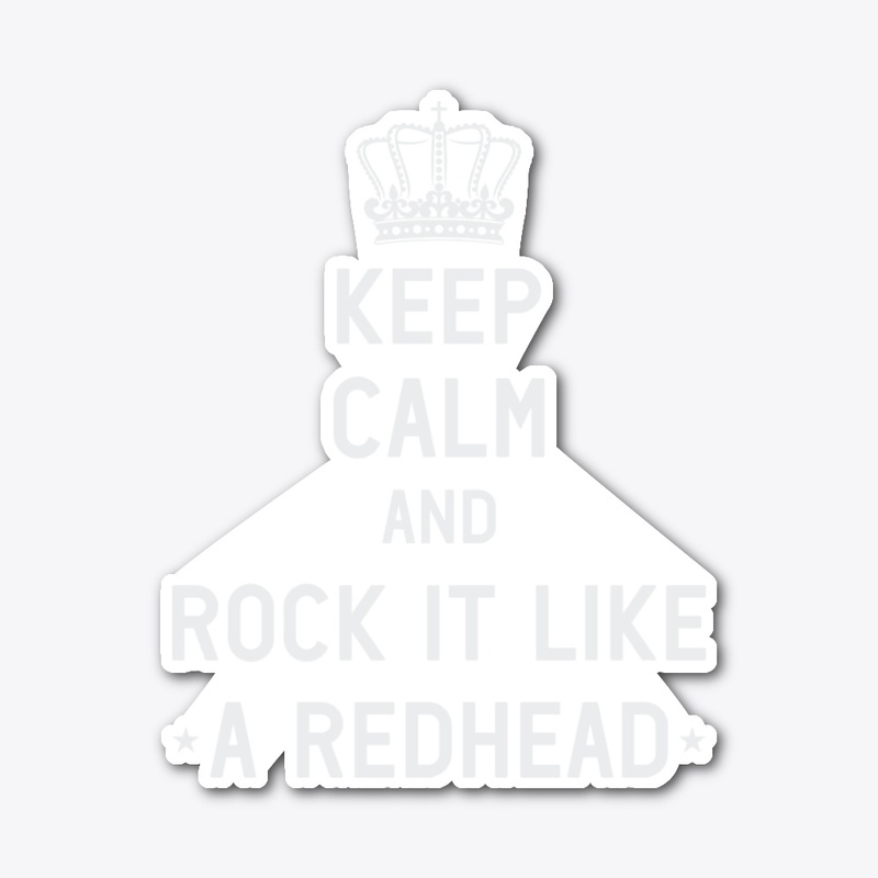 Rock It Like A Redhead  Tee &amp; decal 