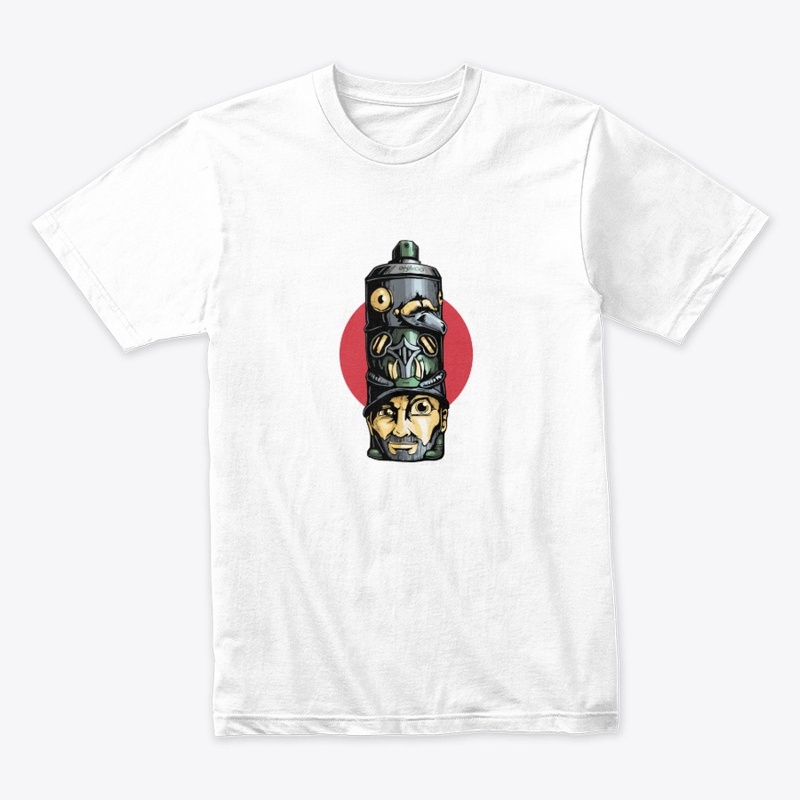 Spraycan Totem