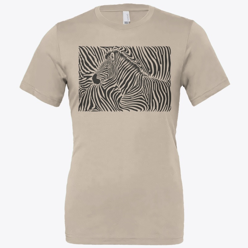 Background with a zebra motif