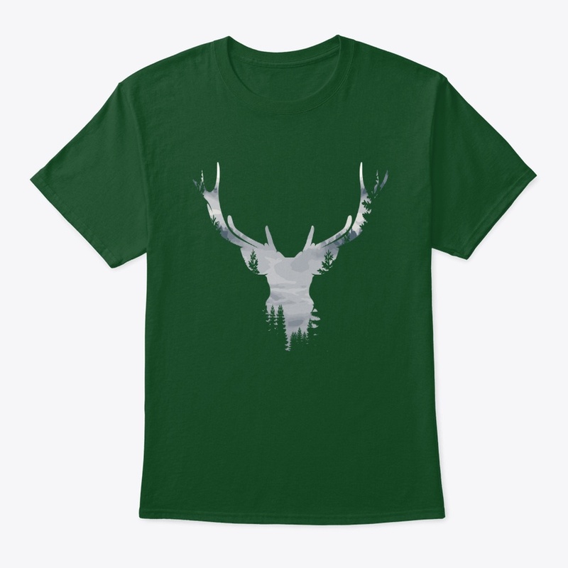 Deer Winter Forest