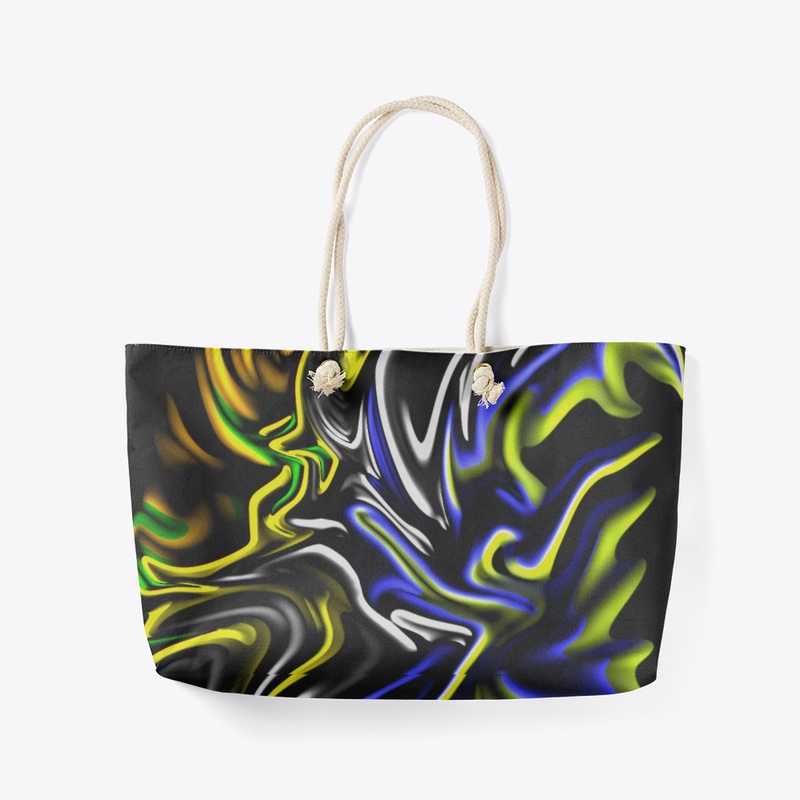 Colorful Beautiful swirl art design 