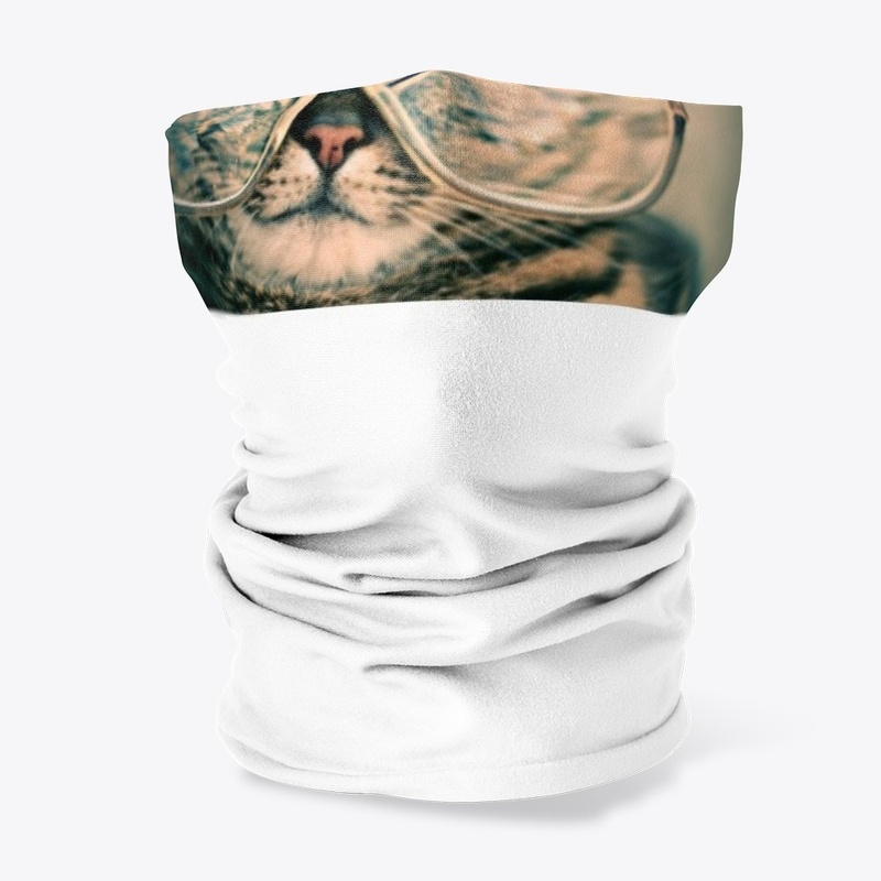 cat with glas