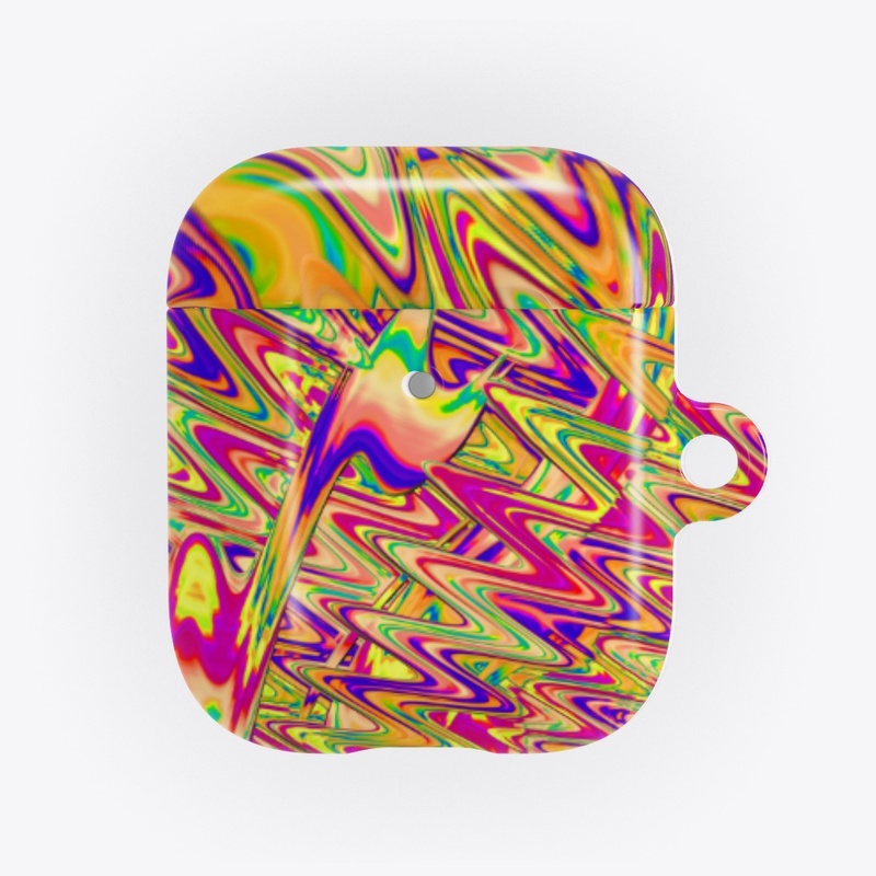 Psychedelic Colorful Neon Abstract Art
