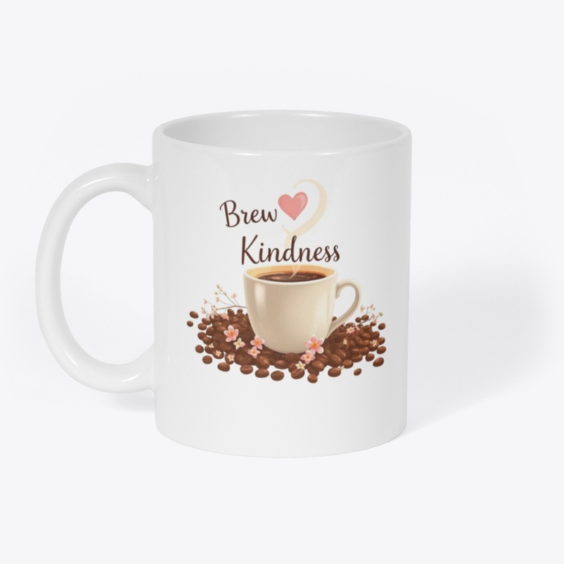 Brew Kindness Coffee Art