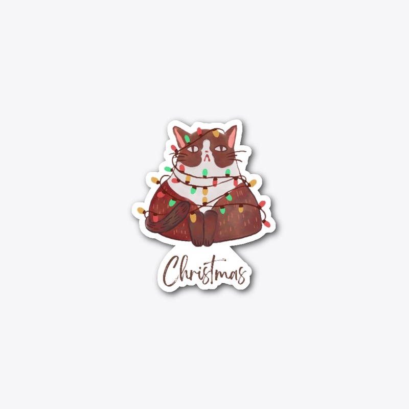Christmas For Cat Lover