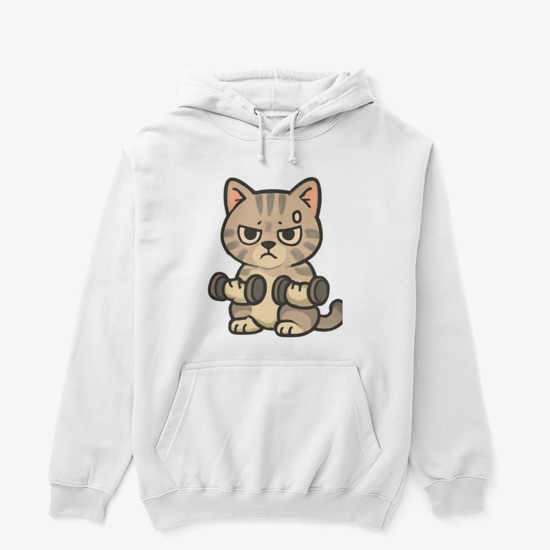 Gym Cat: No Pain, No Purrs