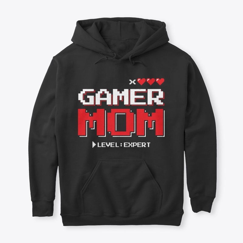 Retro Gamer 8 Bit Pixel - Gamer Mom of 3