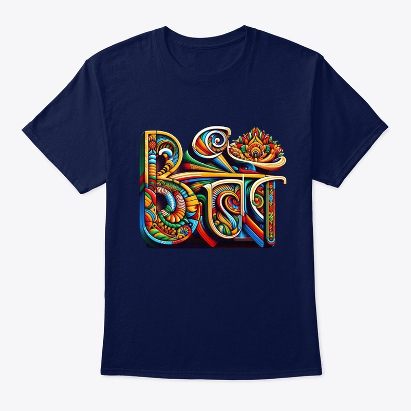 Vibrant Mandala-Inspired Boho Typography