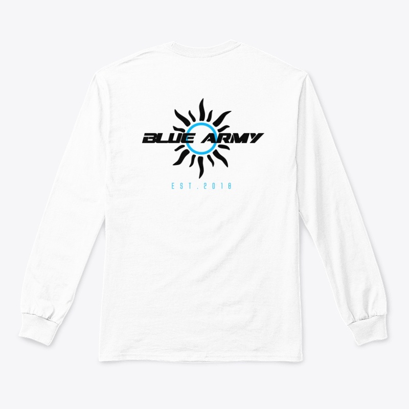 BA LONG SLEEVE - BLACK LOGO BACK PRINT