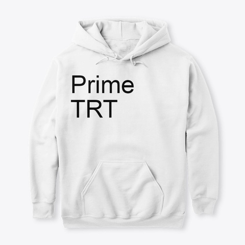 Prime Trt White T-Shirt Front