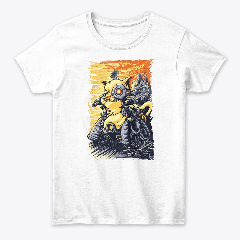 Cat Cyborg  Tank