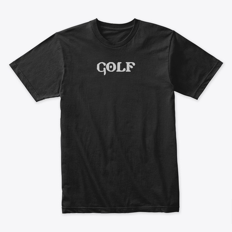 Golf Wang  Black Camiseta Front