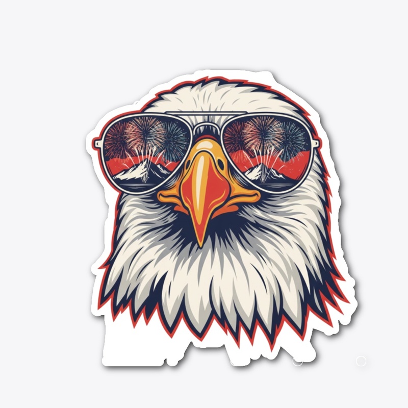 Patriotic Eagle Aviator