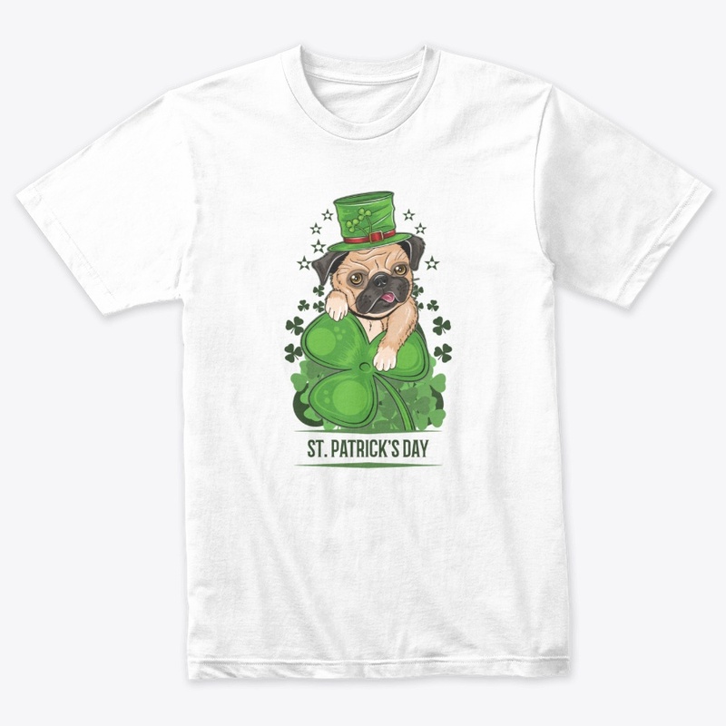 Pug St. Patrick's Day