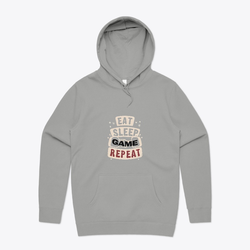 Eat Sleep Game Repeat T-shirt