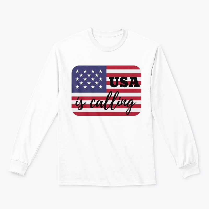 USA is Calling Flag