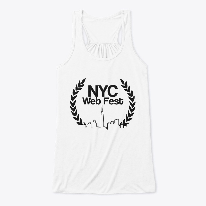 Cool GIrl Summer Flowy Tank in white