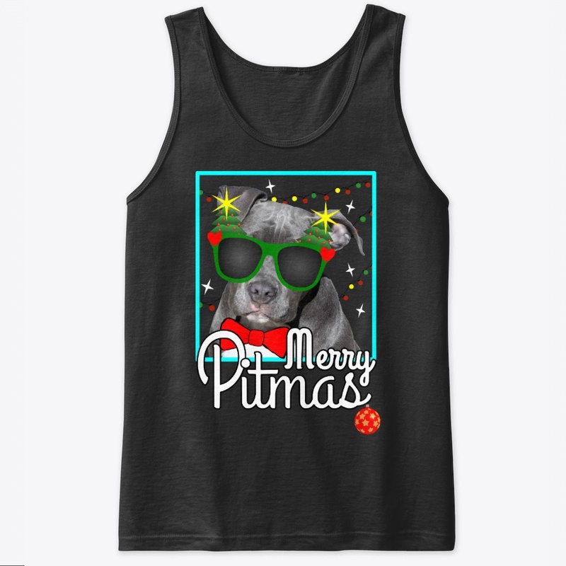 Pitbull Shirt Pit Bull Dog Christmas