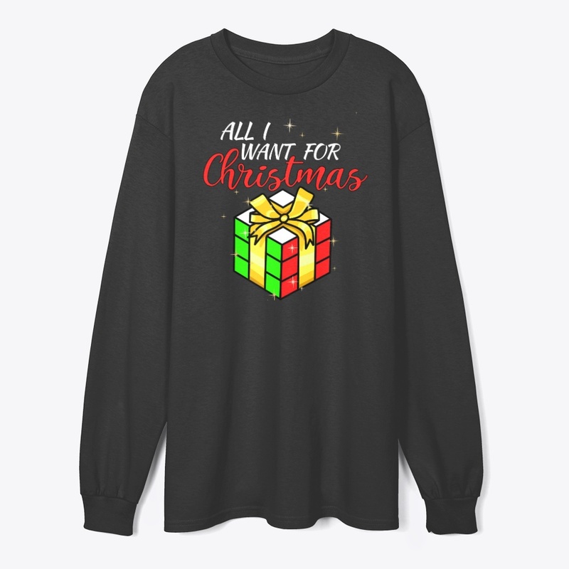 Christmas Cube T-Shirt (Black)