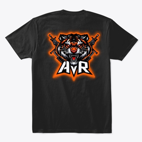 Avr Assault Logo Tee Black T-Shirt Back
