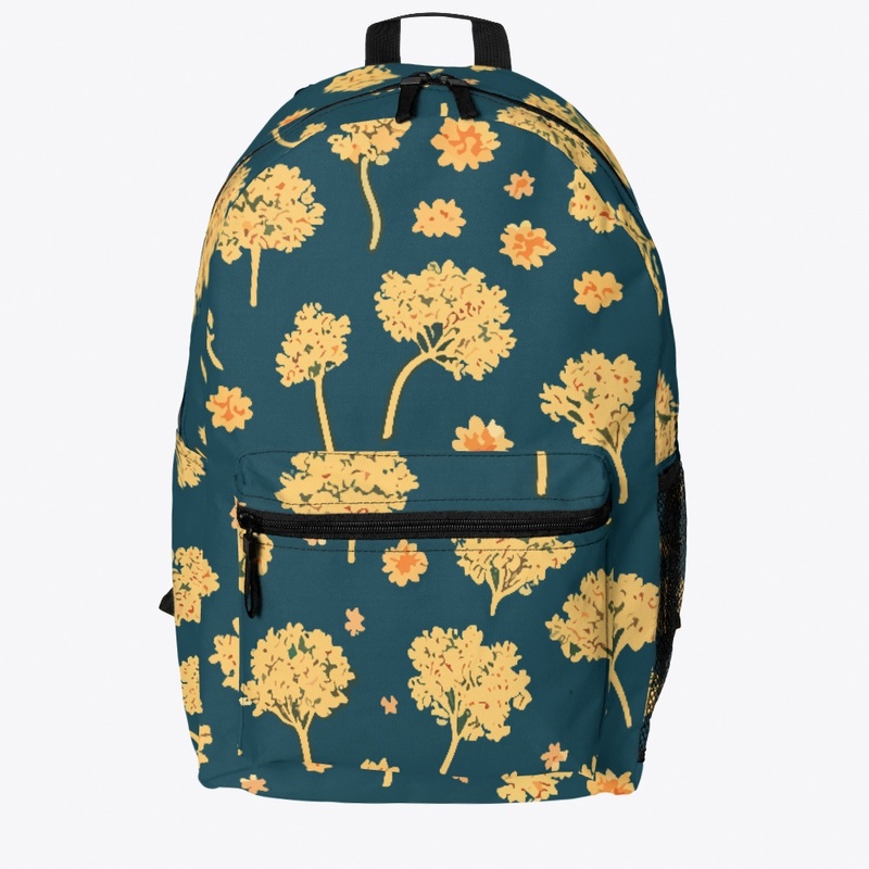 Flowers and Treesbright Patten Design