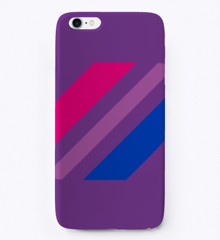 Bi Flag (Diagonal Stripes)