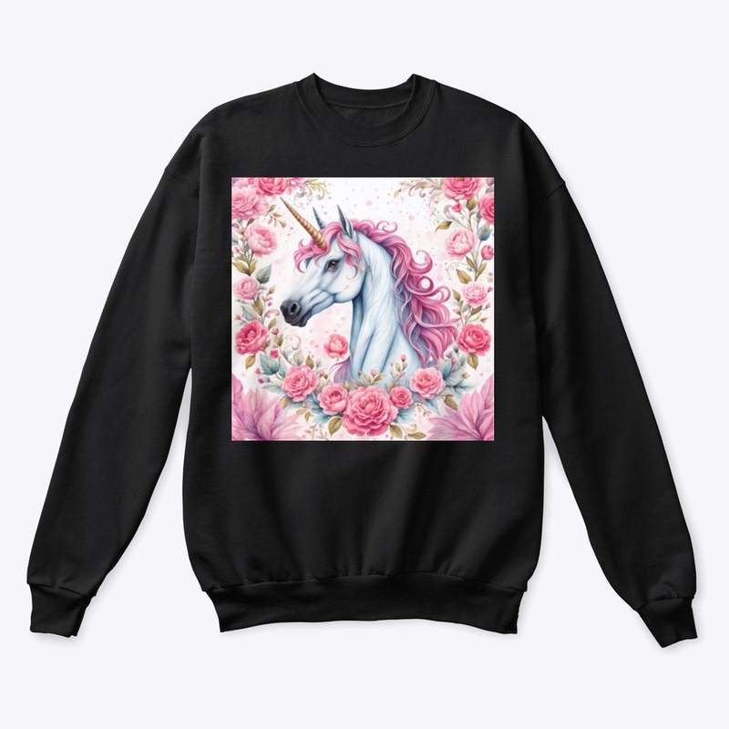 Unicorn Among Roses