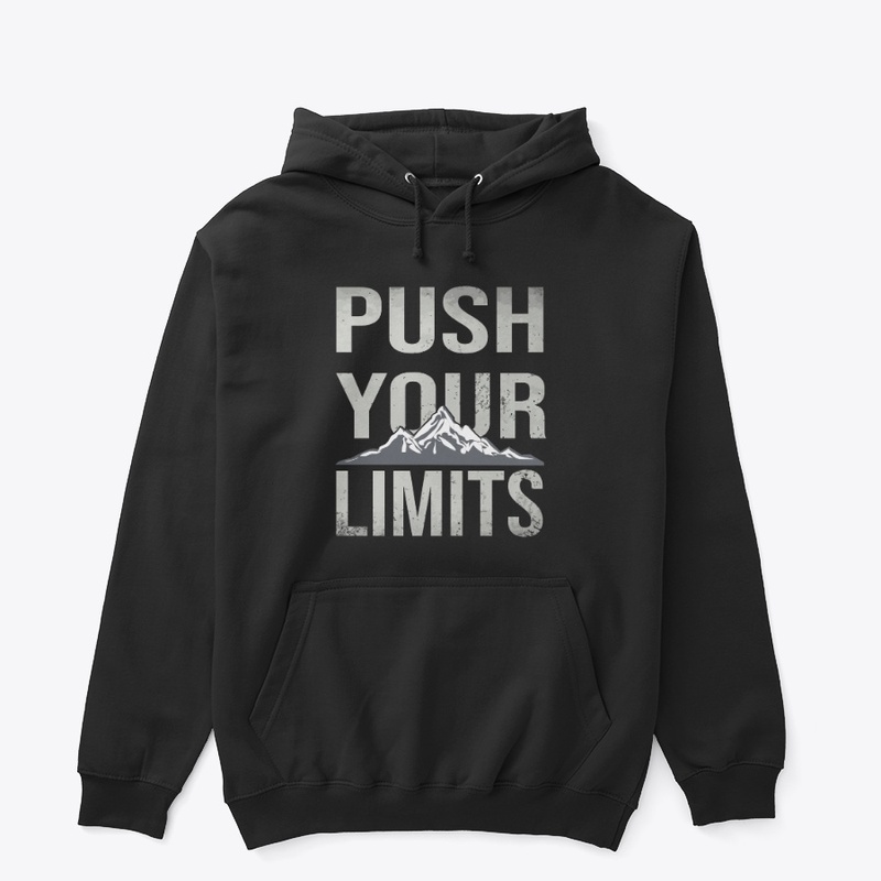 Push Your Limits Typography T-shirt