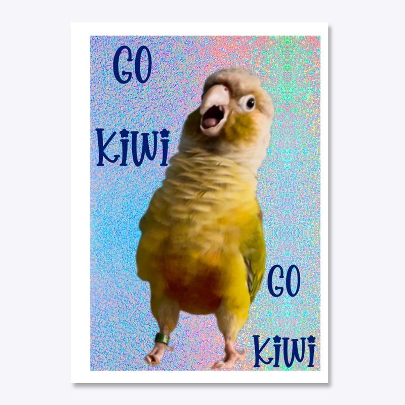 Go Kiwi sticker
