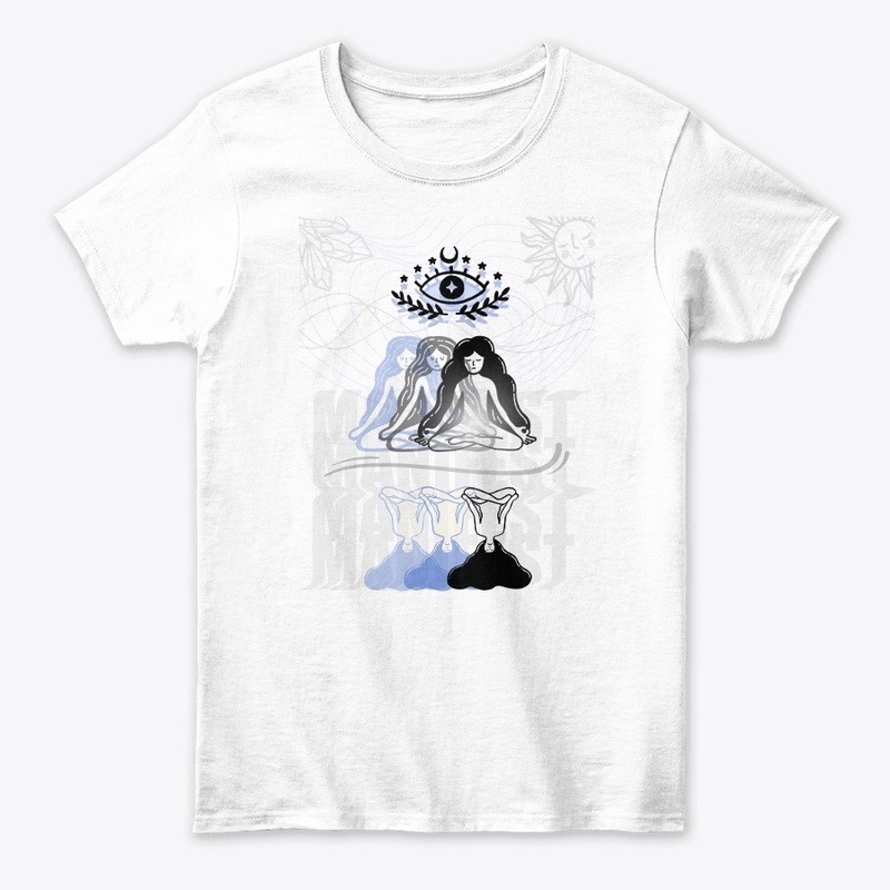manifest custom woman t-shirt