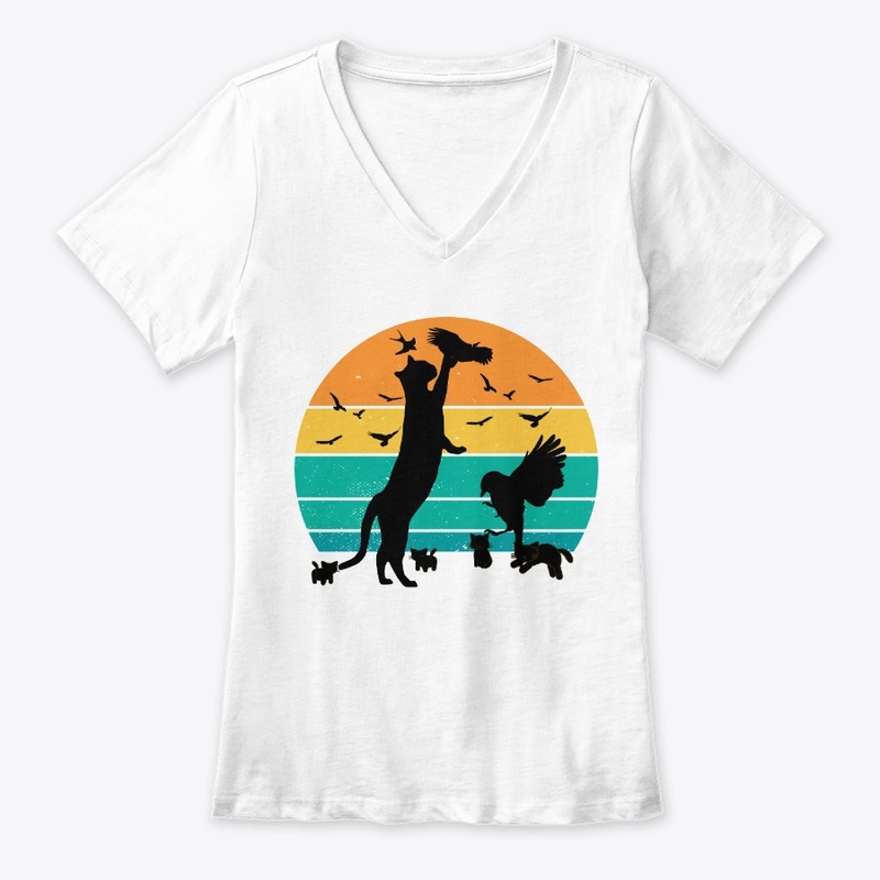 CATS KITTENS LOVERS T-SHIRT