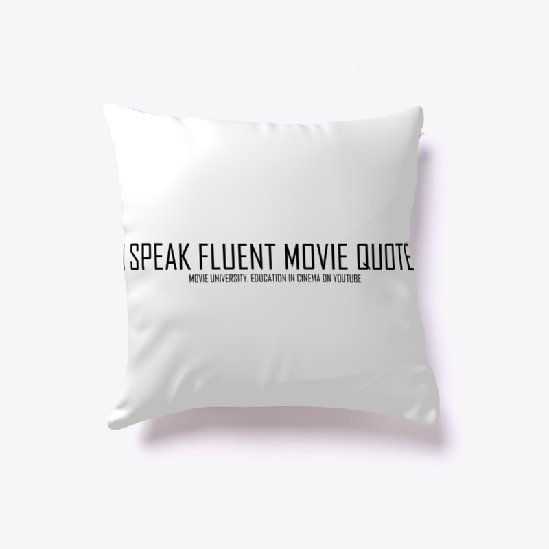 I Speak Movies (Black Text)