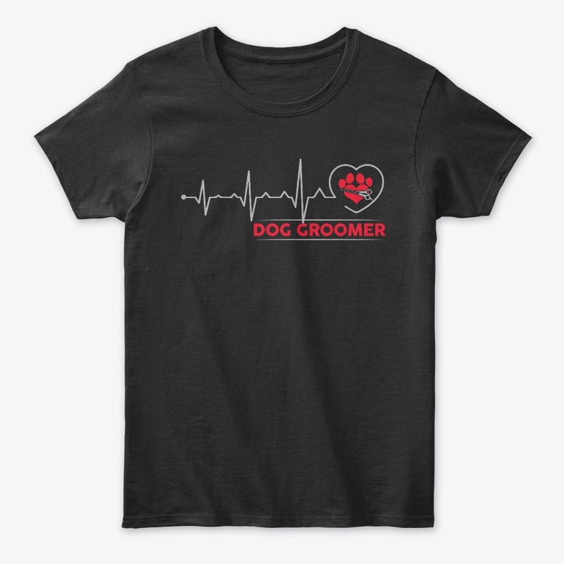 Heartbeat Dog Groomer Shirt
