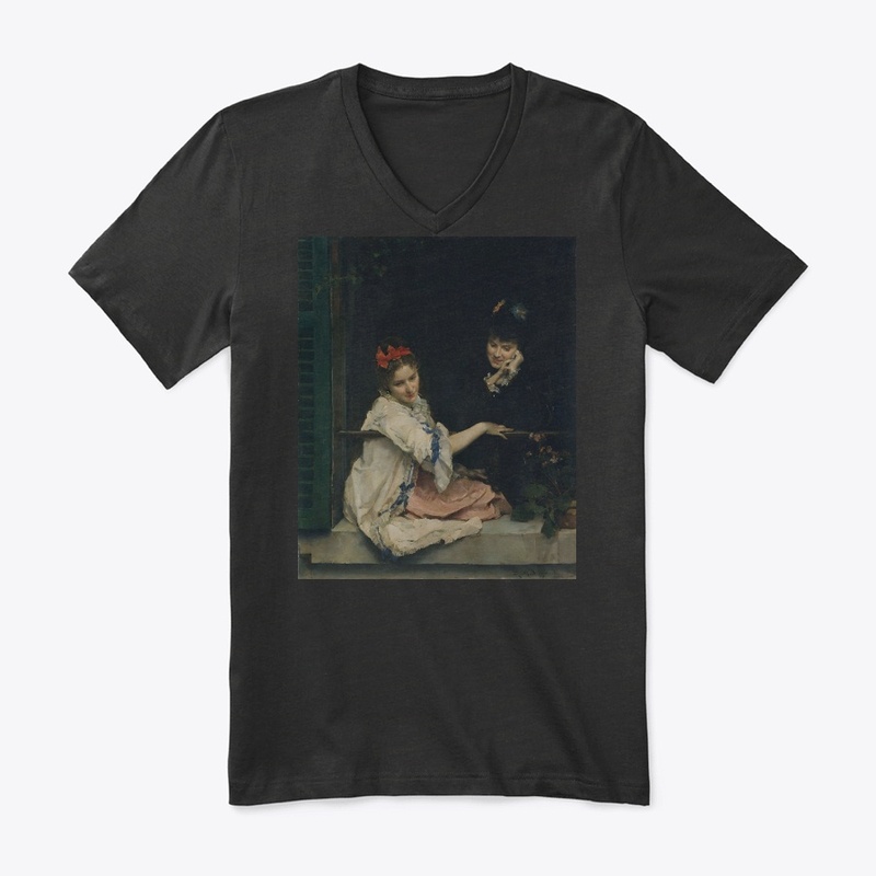 Girls At A Window